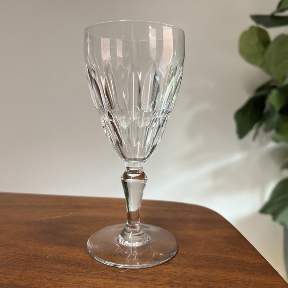 Baccarat Other - 6 x Baccarat Auteuil Claret Wine Glasses Crystal France Vintage Barware